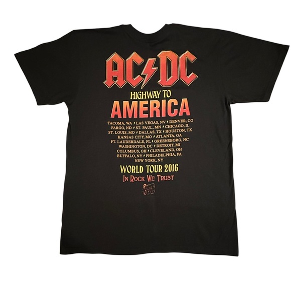 AC/DC CONCERT T-SHIRT - Picture 3 of 5